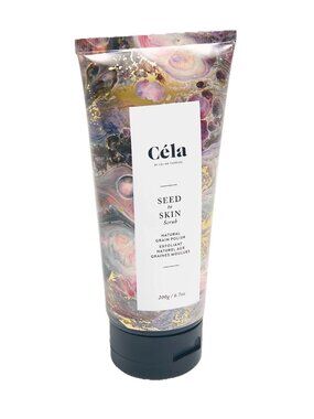 Céla Seed to Skin Body Scrub 6.7 oz Exfoliating & Moisturizing Scrub